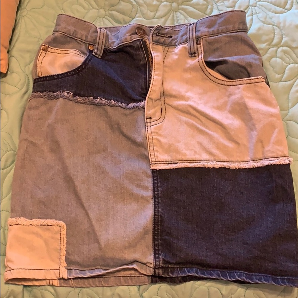 Denim skirt